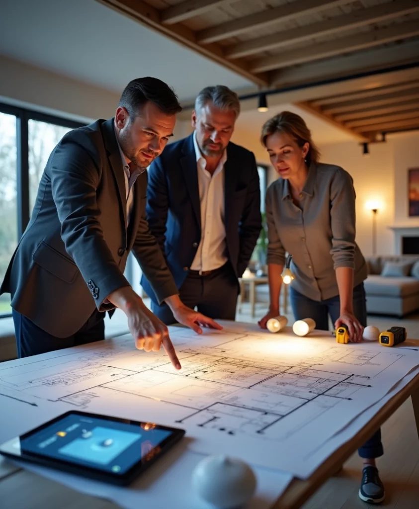 plan d'éclairage plan d'éclairage